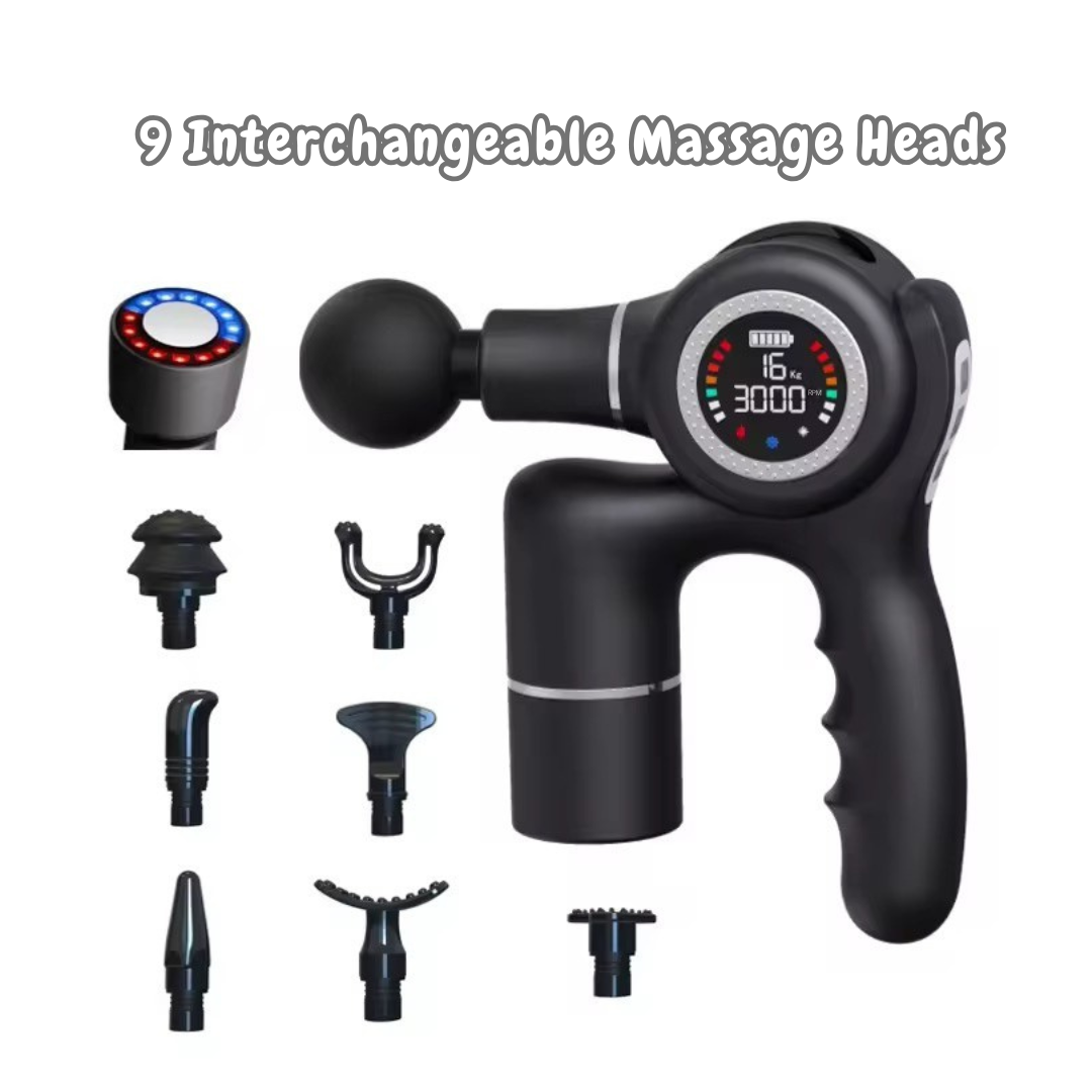 Professional Massage Gun EVOLVIENCE PRO – Dual Batteries