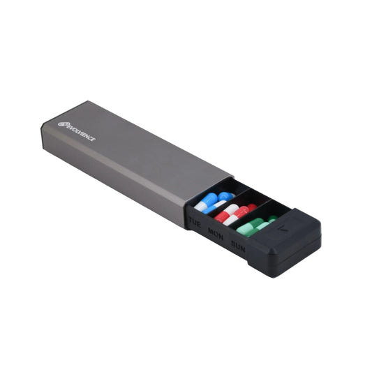 Premium aluminum weekly dose set EVOLVIENCE GO